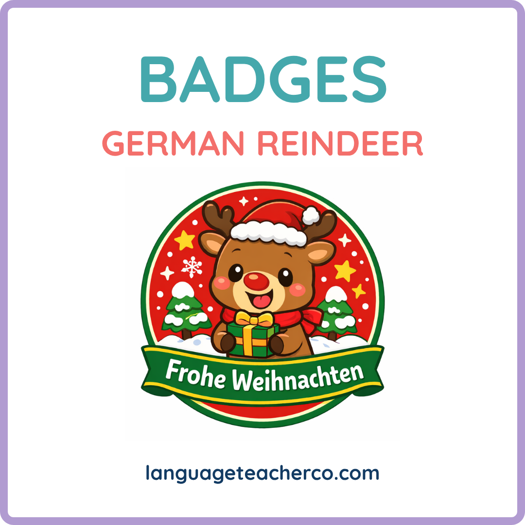 German Reindeer Badges
