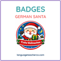German Santa Badges