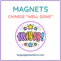 Chinese Well Done Magnets
