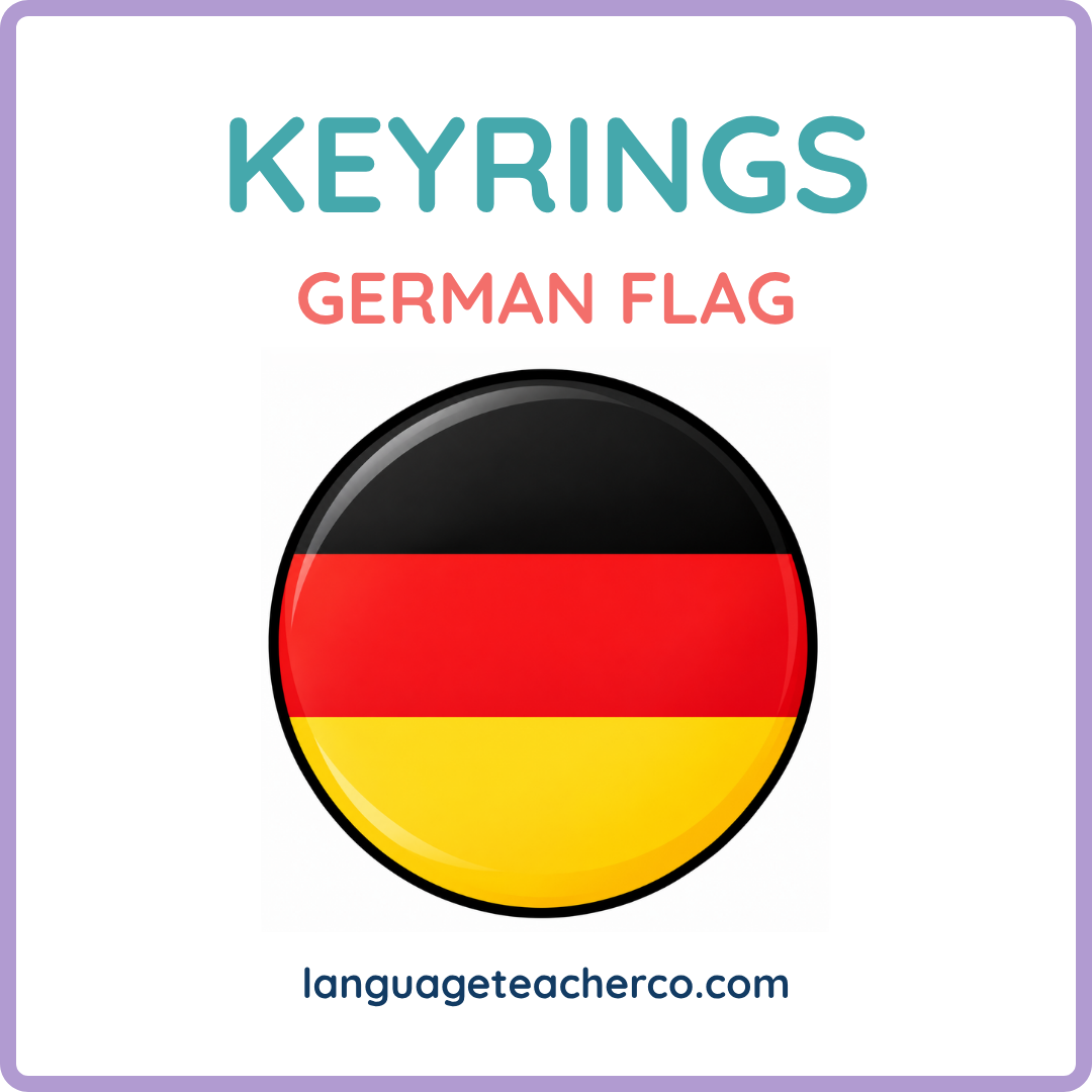 German Flag Keyrings