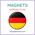 German Flag Magnets