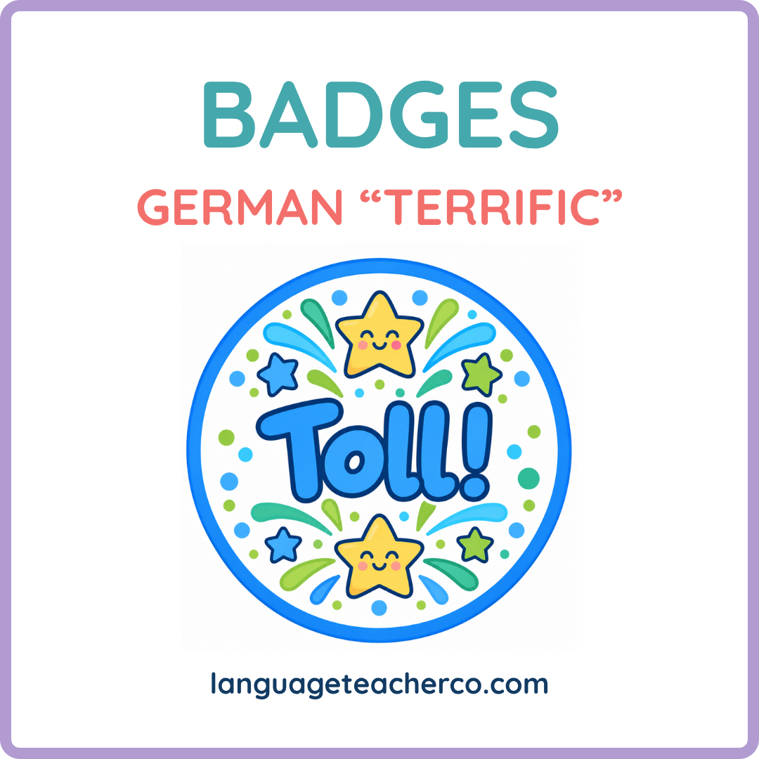 German Terrific Badges