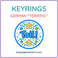 German Terrific Keyrings