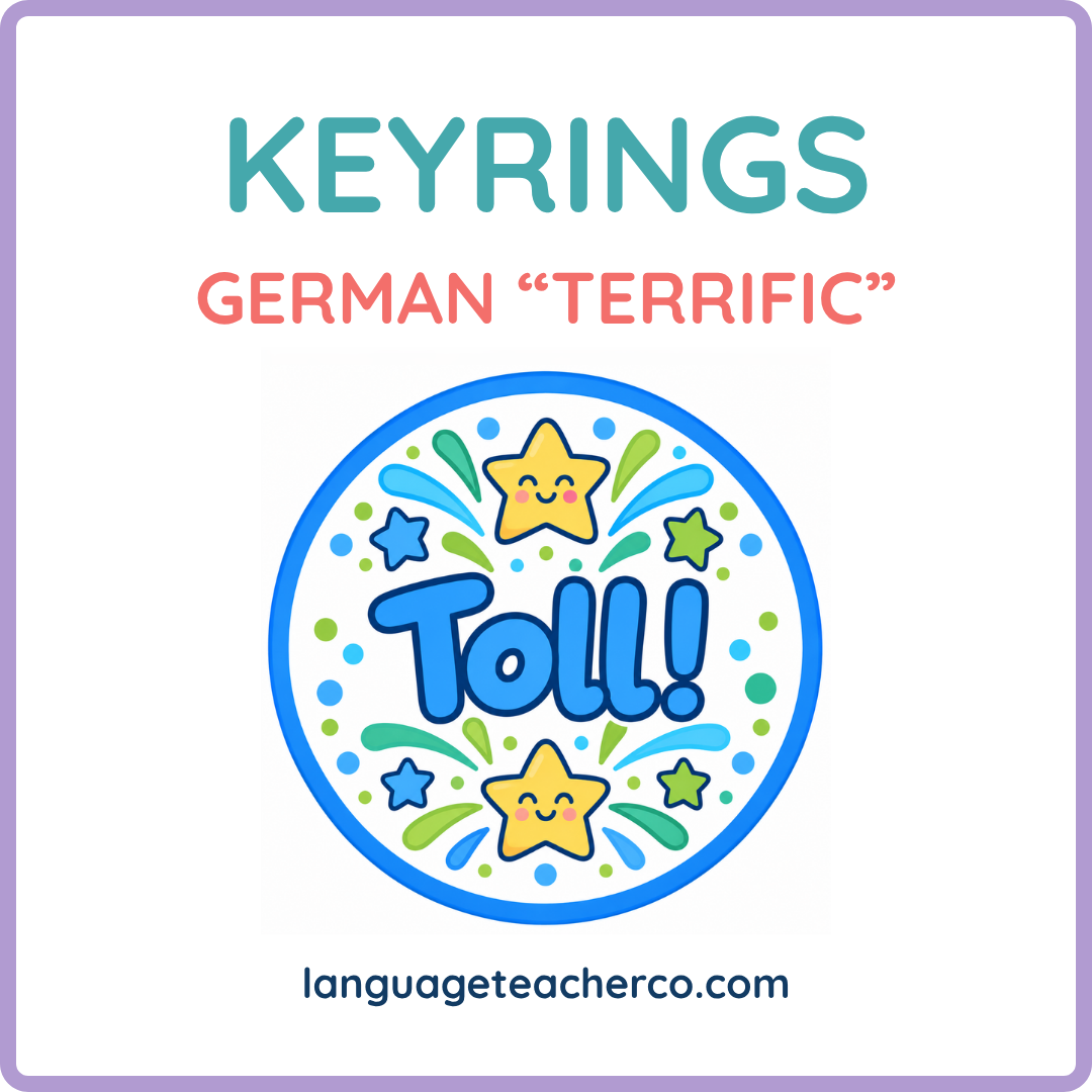 German Terrific Keyrings