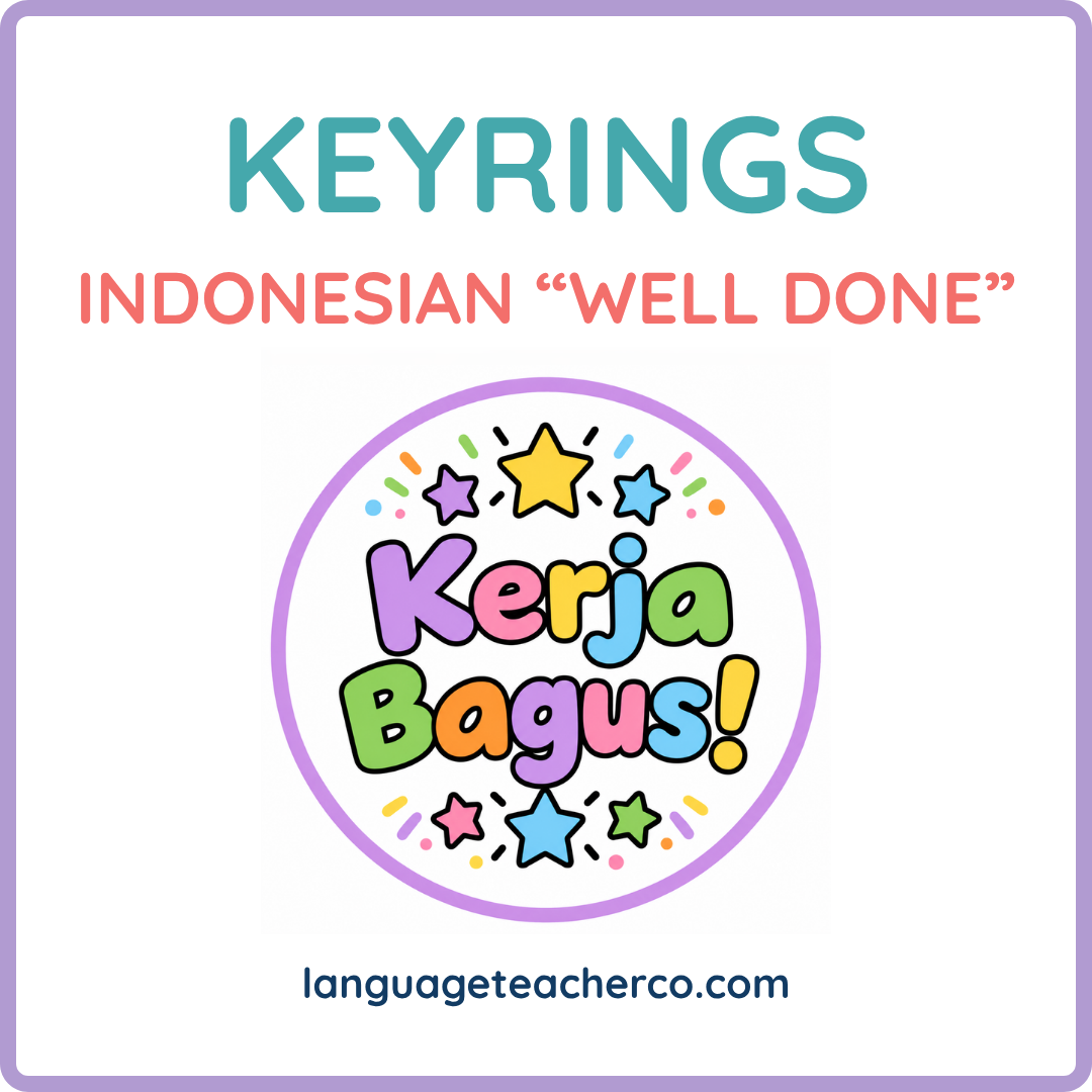Indonesian Well Done Keyrings
