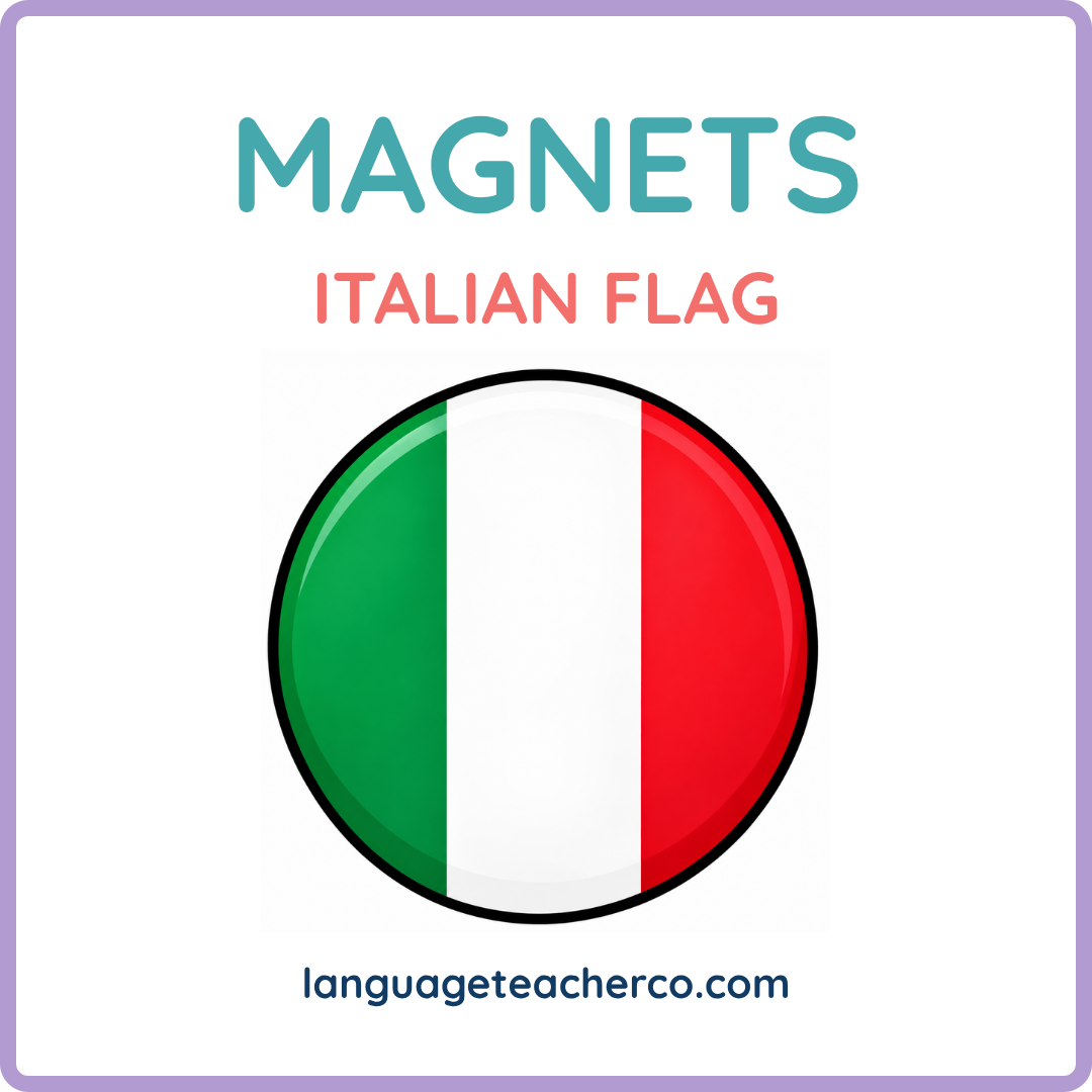 Italian Flag Magnets