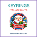 Italian Santa Keyrings