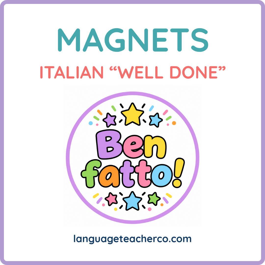 Italian Well Done Magnets