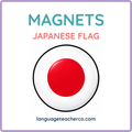 Japanese Flag Magnets