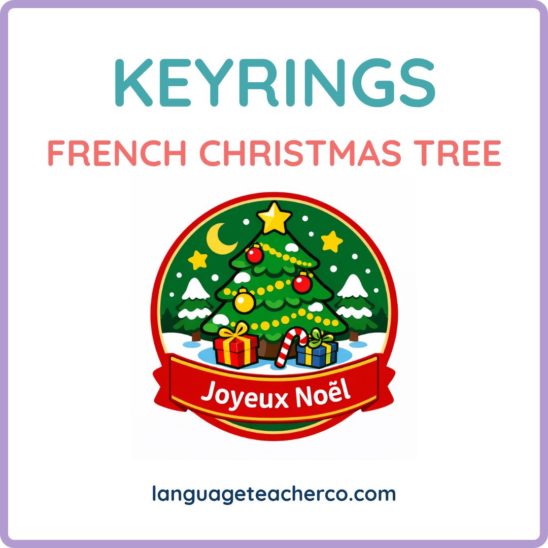 French Christmas Tree Keyrings