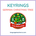 German Christmas Tree Keyrings
