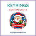 German Santa Keyrings
