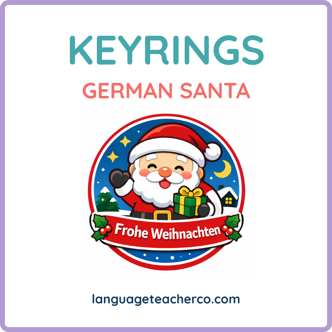 German Santa Keyrings