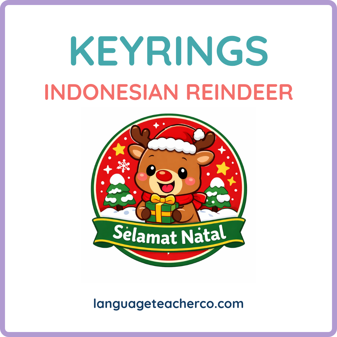 Indonesian Reindeer Keyrings