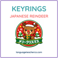 Japanese Reindeer Keyrings