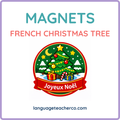 French Christmas Tree Magnets