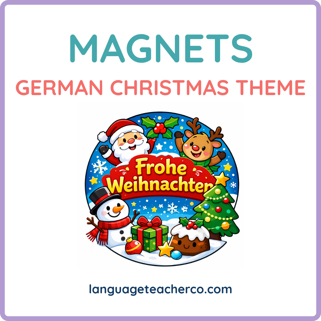 German Christmas Theme Magnets