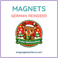 German Reindeer Magnets