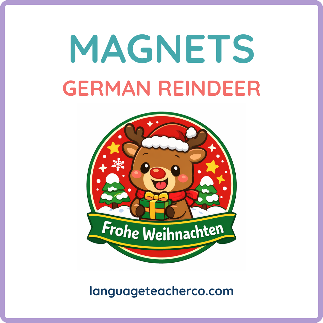German Reindeer Magnets