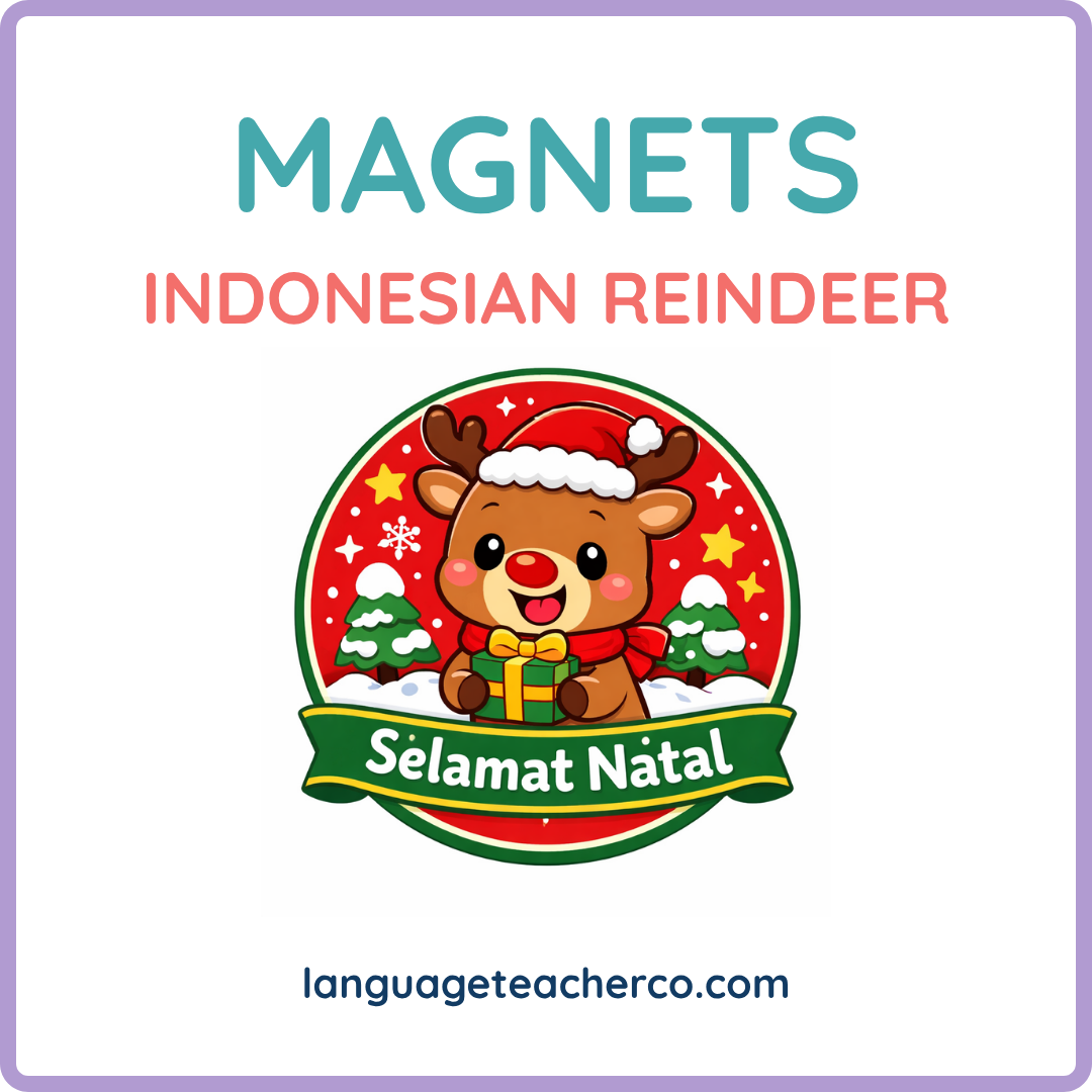 Indonesian Reindeer Magnets