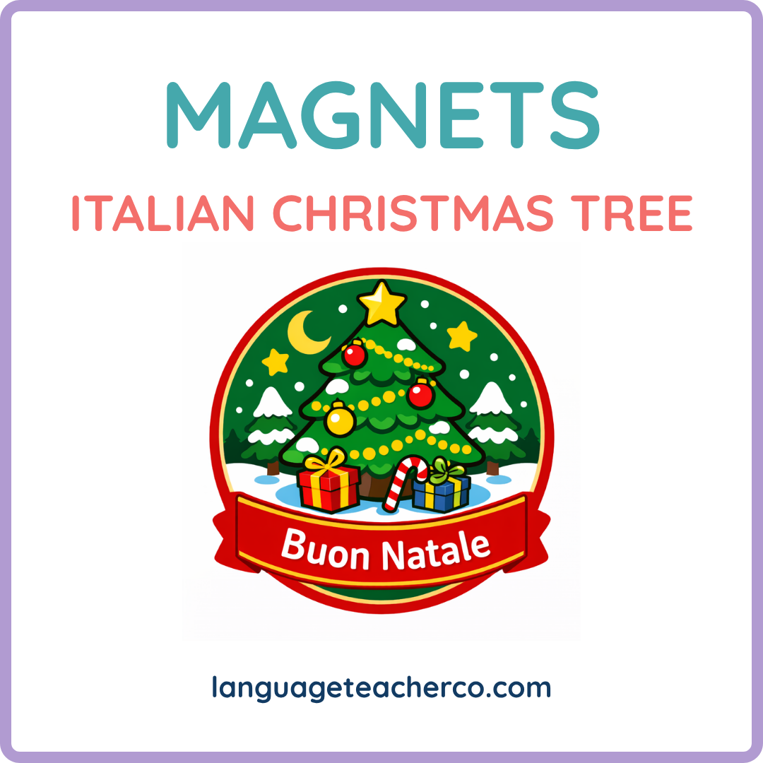 Italian Christmas Tree Magnets