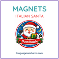 Italian Santa Magnets