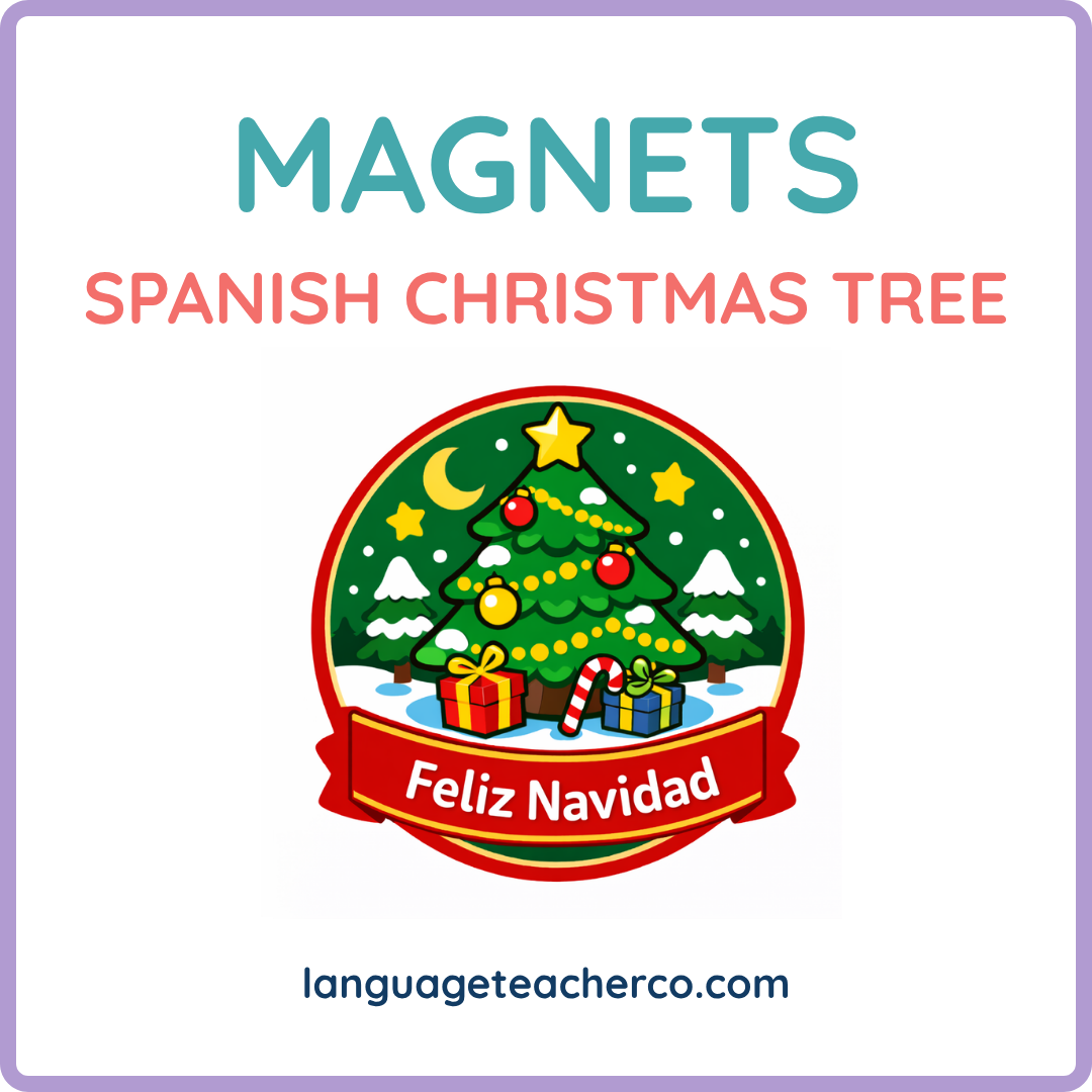 Spanish Christmas Tree Magnets
