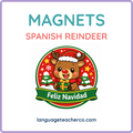 Spanish Reindeer Magnets