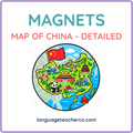 Map of China Magnets - Detailed Design