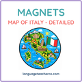 Map of Italy Magnets - Detailed Design