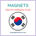 South Korean Flag Magnets