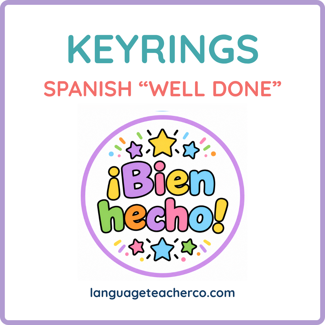 Spanish Well Done Keyrings
